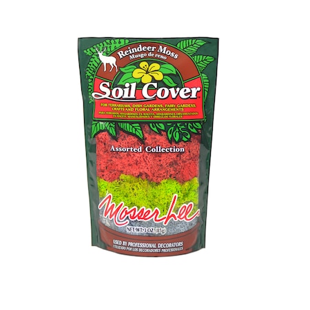 Mosser Lee Mosser Lee Soil Cover Organic Assorted Reindeer Moss 3 oz ML3020